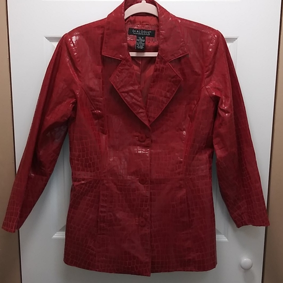 dialogue leather jacket